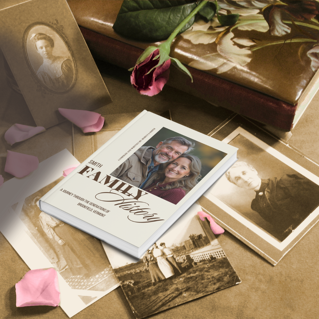 My Family Branches custom book, what's include photo